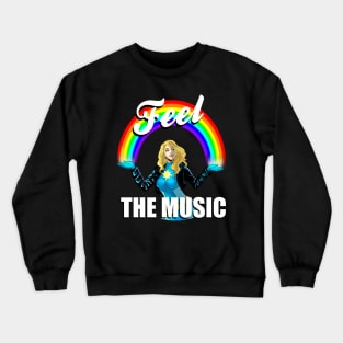 Astonishing Dazzler Feel the Music Crewneck Sweatshirt